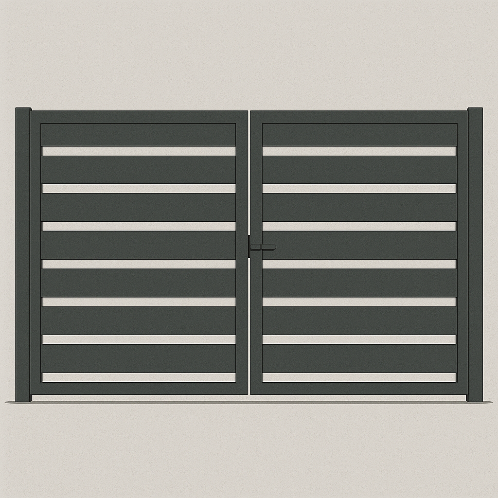 Panel rendszerű kapu